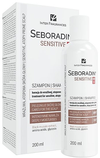 Szampon do wrażliwej i atopowej skóry głowy - Seboradin Sensitive Shampoo — Zdjęcie N1