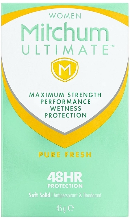 Dezodorant w sztyfcie dla kobiet - Mitchum Ultimate Pure Fresh Cream Antiperspirant Deodorant — Zdjęcie N1