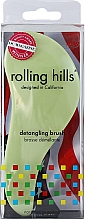 Kup Szczotka do włosów, zielona - Rolling Hills Detangling Brush Travel Size Light Green