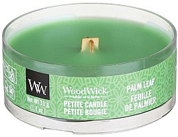 Kup Świeca zapachowa w szkle - Woodwick Petite Candle Palm Leaf 