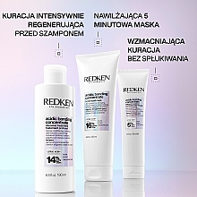 Krem termoochronny do intensywnej pielęgnacji włosów zniszczonych zabiegami chemicznymi - Redken Acidic Bonding Concentrate Leave-in Treatment — Zdjęcie N5