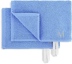 Podróżny zestaw niebieskich ręczników do twarzy MakeTravel - MAKEUP — Zdjęcie N2