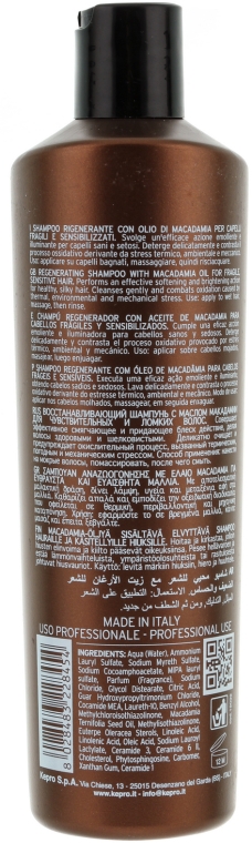 Szampon z olejem makadamia - KayPro Special Care Shampoo — Zdjęcie N2