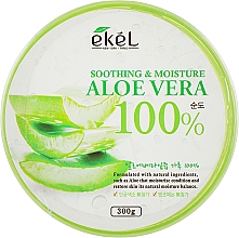 Kup Nawilżający żel aloesowy do twarzy, ciała i włosów - Ekel AloeVera 100% Soothing Gel