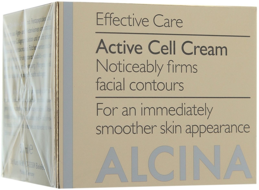 Przeciwzmarszczkowy krem do twarzy - Alcina Effective Care Active Cell Cream