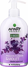 Kup Kremowe mydło w płynie do rąk Passiflora i marakuja - Apart Natural Passion Flower & Violet
