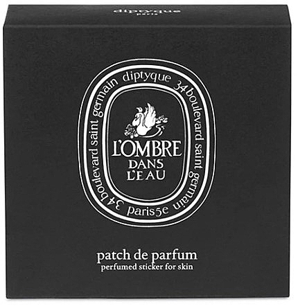Perfumowana naklejka na ciało - Diptyque Patch De Parfum Perfumed Sticker For Skin L'Ombre Dans L'Eau — Zdjęcie N1