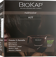 Zestaw do koloryzacji włosów - BiosLine Biokap Nutricolor (acs/2pcs) — Zdjęcie N1