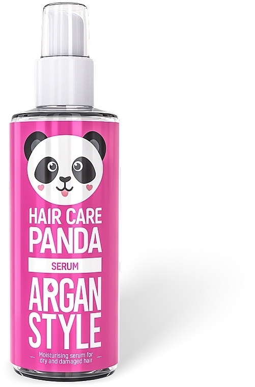 Regenerujące serum do włosów zniszczonych z olejem arganowym - Noble Health Hair Care Panda Argan Style — Zdjęcie N1