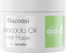 Kup Maska do włosów z olejem z awokado i proteinami keratyny - Nacomi Natural