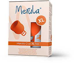 Kup Uniwersalny kubeczek menstruacyjny XL, pomarańczowy - Merula Cup XL Fox