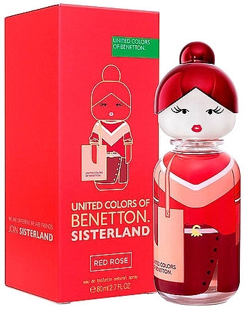 Benetton Sisterland Red Rose - Woda toaletowa  — Zdjęcie N1