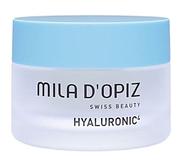 Krem na noc do twarzy z kwasem hialuronowym - Mila D’Opiz Hyaluronic 4 Night Cream — Zdjęcie N1