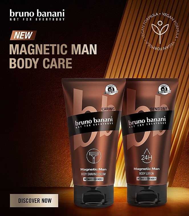 Bruno Banani Magnetic Man - Krem do golenia ciała — Zdjęcie N4