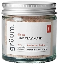 Maseczka z glinki - Gruum Alska Pink Clay Face Mask — Zdjęcie N1