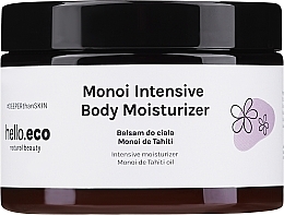 PRZECENA! Balsam do ciała z olejem z kwiatów monoi i masłem shea - Hello Eco * — Zdjęcie N1