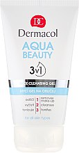 Kup Żel do mycia twarzy 3 w 1 - Dermacol Aqua Beauty 3-in-1 Face Cleansing Gel