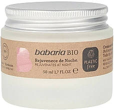 Przeciwzmarszczkowy krem do twarzy na noc - Babaria Bio Rejuvenating Night Cream — Zdjęcie N1