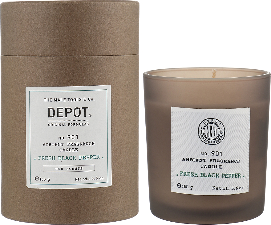 Świeca zapachowa Świeży czarny pieprz - Depot 901 Ambient Fragrance Candle Fresh Black Pepper — Zdjęcie N2