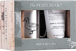 PRZECENA! Zestaw - Baylis & Harding Fuzzy Duck Mens Hemp & Bergamot Mug Set (b/wash/140 ml + mug/1 pcs) * — Zdjęcie N3