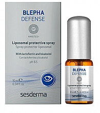 Liposomalny spray ochronny z laktoferyną do twarzy - SesDerma Laboratories Blepha Defense Liposomal Protective Spray — Zdjęcie N1