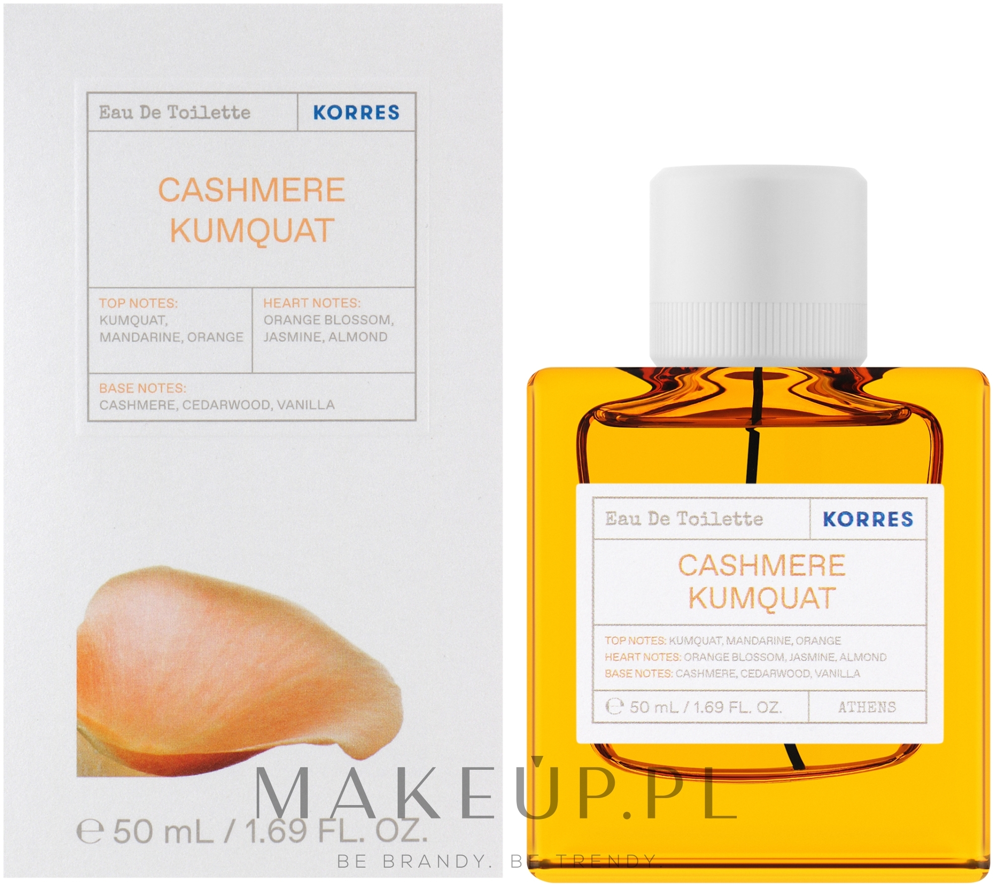 Korres Cashmere Kumquat - Woda toaletowa — Zdjęcie 50 ml