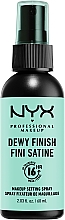 Kup Mgiełka utrwalająca makijaż - NYX Professional Makeup Dewy Finish Long Lasting Setting Spray