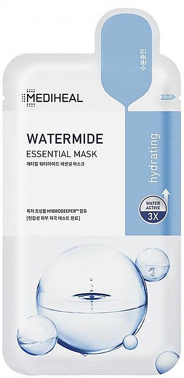 Głęboko nawilżająca maseczka do twarzy - Mediheal Watermide Essential Mask