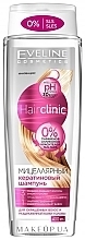 Micelarny szampon keratynowy - Eveline Cosmetics Hair Clinic Shampoo — Zdjęcie N1