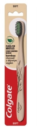 Bambusowa szczoteczka do zębów miękka SOFT - Colgate Bamboo — Zdjęcie N1