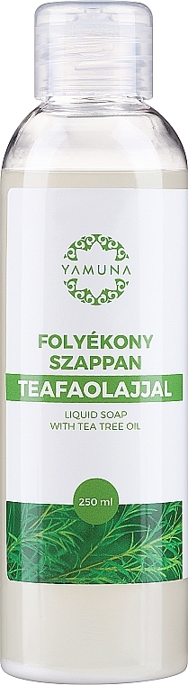 Mydło w płynie z olejkiem z drzewa herbacianego - Yamuna Liquid Soap With Tea Tree Oil — Zdjęcie N1