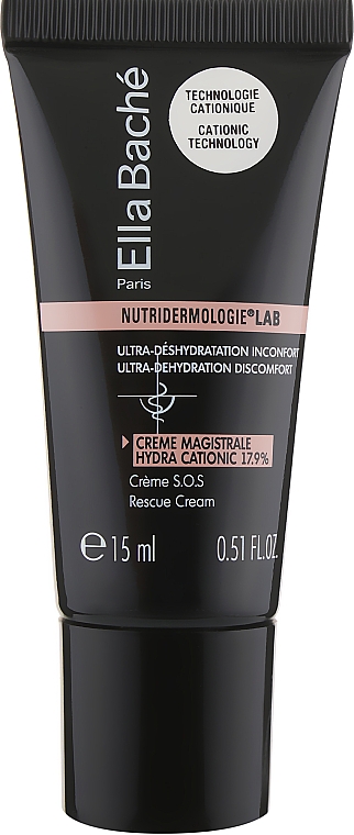 Krem Magistralna hydra kationowa 17,9% - Ella Bache Nutridermologie® Lab Face Rescue Cream Magistrale Hydra Cationic