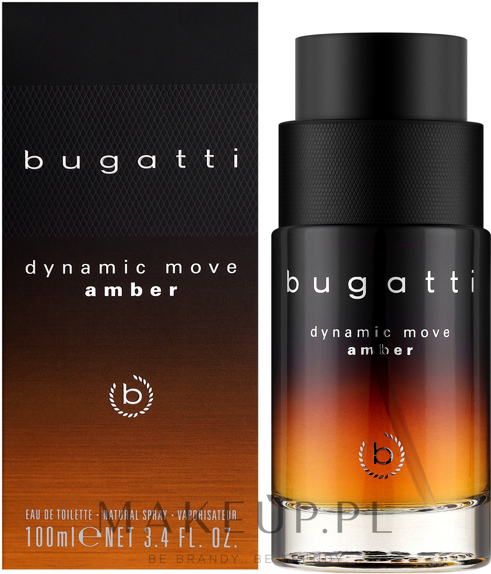 Bugatti Dynamic Move Amber - Woda toaletowa — Zdjęcie 100 ml