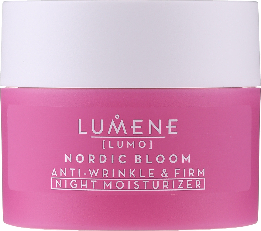 Przeciwzmarszczkowy krem na noc - Lumene Lumo Nordic Bloom Anti-wrinkle & Firm Night Moisturizer — Zdjęcie N3