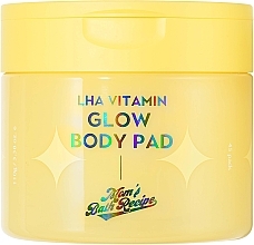 Rozświetlające płatki do ciała - Mom's Bath Recipe LHA Vitam Glow Peeling Pad — Zdjęcie N1
