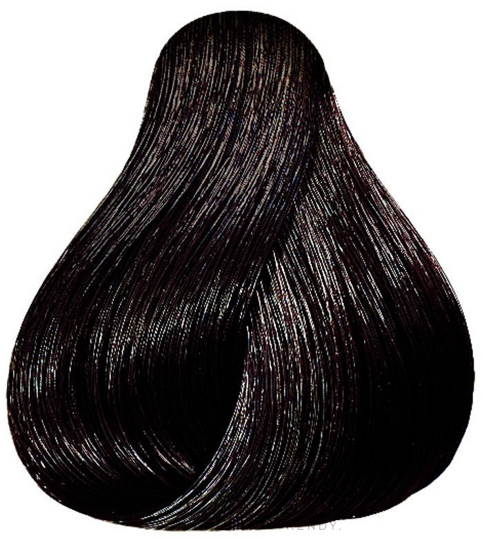 PRZECENA! Delikatna farba do włosów siwych - Londa Extra Coverage * — Zdjęcie 4/07 - Naturalny ciemny brąz