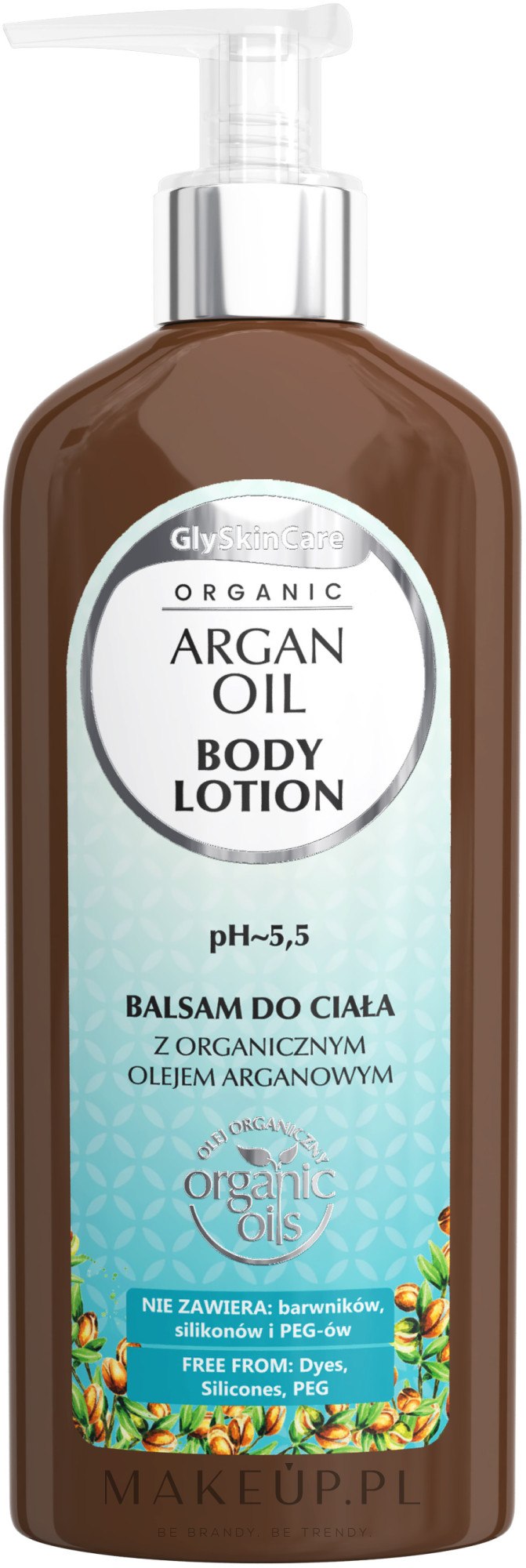 Balsam do ciała z olejem arganowym - GlySkinCare Argan Oil Body Lotion — Zdjęcie 250 ml