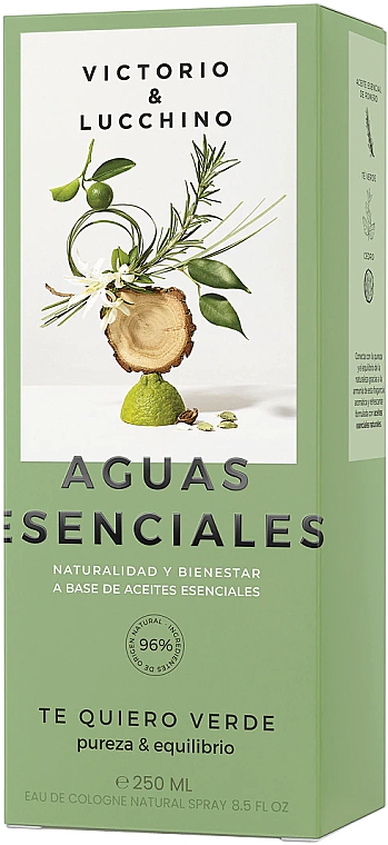 Victorio & Lucchino Aguas Esenciales Te Quiero Verde - Woda kolońska — Zdjęcie N2