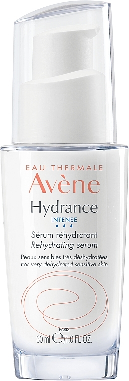 Intensywnie nawilżające serum do skóry delikatnej i odwodnionej - Avéne Hydrance Intense Sérum Réhydratant — Zdjęcie N1