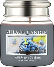 PRZECENA! Świeca zapachowa w słoiku - Village Candle Wild Maine Blueberry * — Zdjęcie N2