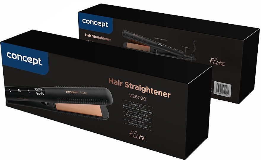 Prostownica do włosów VZ6020 - Concept Elite Ionic Infrared Boost Hair Straightener — Zdjęcie N7