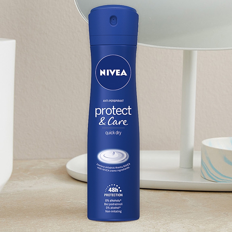 Antyperspirant w sprayu - NIVEA Protect & Care Antyperspirant — Zdjęcie N6