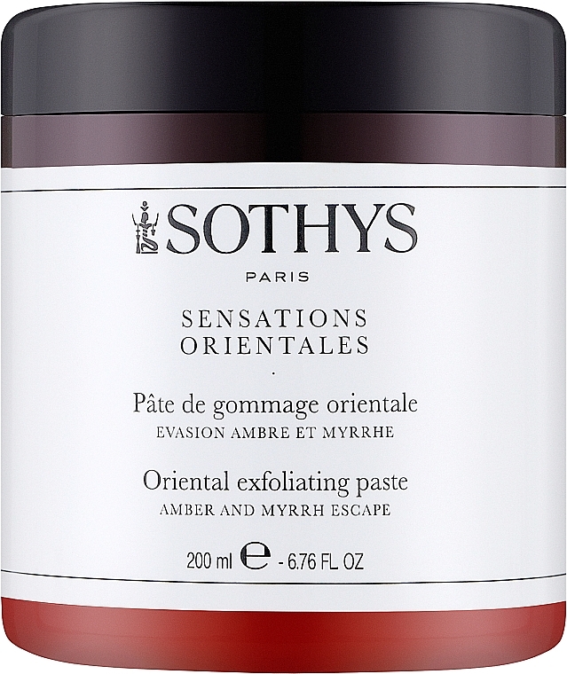 Pasta złuszczająca do ciała z bursztynem i mirrą - Sothys Oriental Exfoliating Paste Amber and Myrrh Escape — Zdjęcie N1