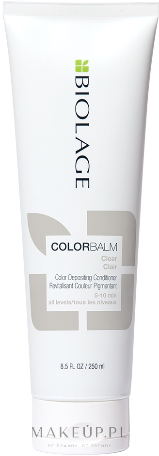 Odżywka koloryzująca do włosów - Biolage ColorBalm — Zdjęcie Clear