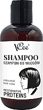 Kup Szampon do włosów farbowanych - VCee Restorative Shampoo With Proteins For Coloured Hair