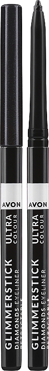 Eyeliner - Avon Glimmerstick Diamonds Eyeliner Ultra Colour — Zdjęcie N1