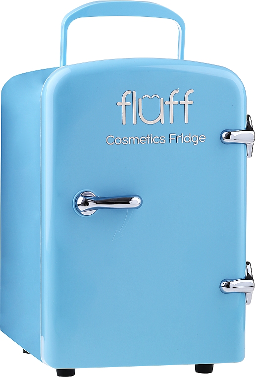 Lodówka na kosmetyki, niebieska - Fluff Cosmetic Fridge — Zdjęcie N1