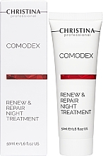 Regenerujące serum do twarzy - Christina Comodex Renew & Repair Night Treatment — Zdjęcie N2