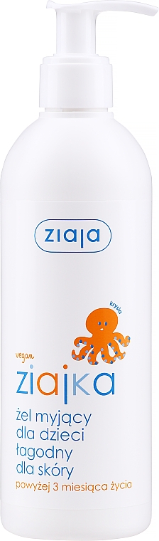 Łagodny żel myjący dla dzieci - Ziaja Ziajka
