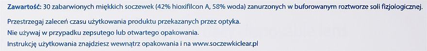 PRZECENA! Soczewki kontaktowe jednodniowe, 30 szt. - Clearlab Clear 1-Day * — Zdjęcie N3